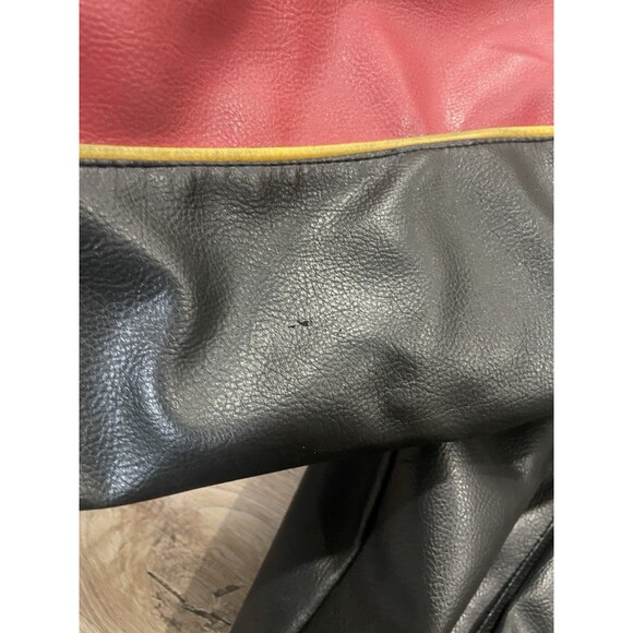 NFL Washington Redskins Men's Leather Full Zip Bomber Jacket 2XL XXL - Picture 5 of 12